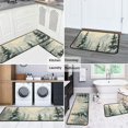 thumbnail image 6 of Christmas Kitchen Rug Sets 2 Piece Farmhouse Holiday New Year Kitchen Rugs and Mats Absobent Kitchen Rugs and Matsfor Cook Home Decor (47x17+30x17 Inches), 6 of 7
