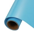 thumbnail image 1 of Vinilo de Transferencia de Calor Azul Brillante Uxcell, Rollos de Vinilo de 12 Pulgadas x 5 pies para Corte de Calcomanías, Señales, Álbumes de Recortes, Manualidades DIY, Decoración del Hogar, 1 of 6