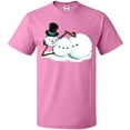 thumbnail image 3 of Inktastic Sassy Snowman in Top Hat T-Shirt, 3 of 5