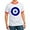 Red/White, variant on CafePress - Nazar Amulet Evil Eye Protection T Shirt - 100% Cotton Ringed T-Shirt