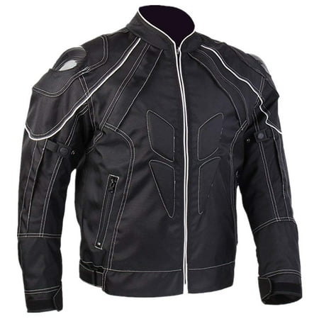 ILM Motorcycle Jackets with Carbon Fiber Armor Shoulder Motorbike Jackets fit for Men and