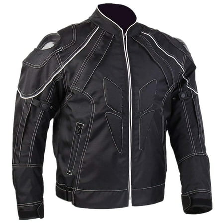 - ILM Motorcycle Jackets with Carbon Fiber Armor Shoulder Motorbike Jackets fit for Men and Women