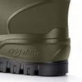thumbnail image 4 of Mens Waterproof Mid Calf Fishing & Tide Pool Rain Wellies Slip Resistant Thick Rugged Sole Rubber Booties, Durable Footwear for Beach Wading, Farming, Outdoor Rainy Activities Green A, 4 of 6