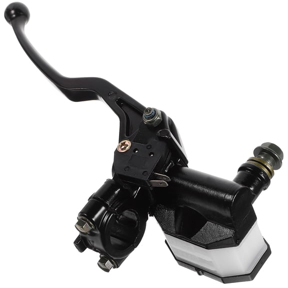 WRISTBIQUE Motorcycle Clutch Fluid Cup Black Sturdy Brake Oil Tank Assembly for Easy Installation