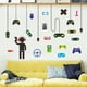 thumbnail image 3 of Pegatinas de pared Gamer Boy JM 21x30cm, 3 of 5