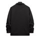 thumbnail image 4 of Blusa y camisa de manga larga con cuello vuelto para hombre, informal, de poliéster, con solapa, bolsillo y botones., 4 of 8