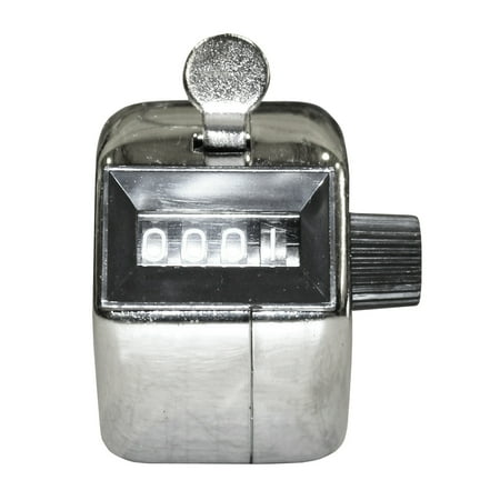 Tally Counter Handheld, Mechanical Clicker with Finger Ring for Boxing, Track, Golf, Soccer, Walking, Carrom, and More Activities