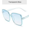 thumbnail image 5 of Square Sunglasses Woman Retro Vintage Gradient Sun Glasses Female Clear Lens Travel Shades, 5 of 5