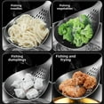 thumbnail image 4 of Heavy-Duty Commercial-Grade 304 Stainless Steel Kitchen Sieve with Customizable Logo - Heat-Resistant, Thickened Design for Versatile Use in Soup Straining, Noodle Draining & Home/Professional, 4 of 6