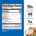 thumbnail image 5 of Nutricost Coconut Oil Powder 1 lb, 45 Servings (10 Grams per Serving), 5 of 5