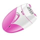 thumbnail image 3 of Recortadora de cabello para mujer, inalámbrica, con 2 velocidades, recargable por USB, eléctrica, suave, para bikini, color rosa y rojo, 3 of 15