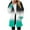 Green, variant on jobturf Hoodies for Women Fashion Gradient Fleece Jacket Full Zip up Long Sleeve Hooded Sweatshirts Casual Winter Coats with Pockets