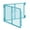 Aqua, variant on Superyard 6 Panel Free Standing Play Yard, Indoor or Outdoor Baby Playpen, Baby Gate. Made in USA. 5.5 feet Corner to Corner Play Pen (26" Tall, Pewter)