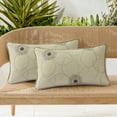 thumbnail image 3 of Supdurplus Outdoor Sunbrella Decorative Pillows Pack of 4, 20" x 12" Outdoor Pillow Set for Couch Bed Throw Patio Sofa, Allure Dusk, 3 of 7