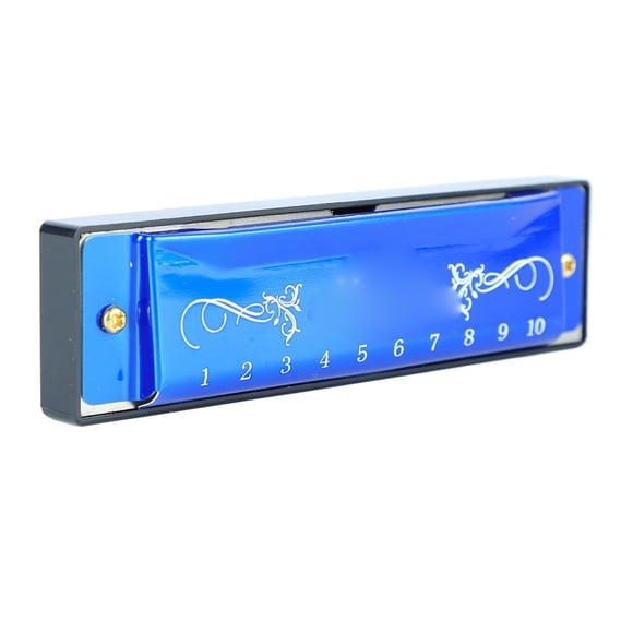 Standard Mouth Organ,Harmonica 10 Hole 20 Tune Harmonica Mouth Organ Smooth Operation