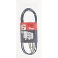 thumbnail image 3 of Stagg Deluxe - Cable para instrumentos de 1/4" 6,35 mm Jack a Jack, conectores resistentes, 1,5 m /, 3 of 10