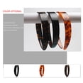 thumbnail image 4 of Thick Tortoise Shell Headband with Teeth for Women, 1.5in Wide, Acetate, No Slip, Retro Plastic Hair Accessory, 4 of 7