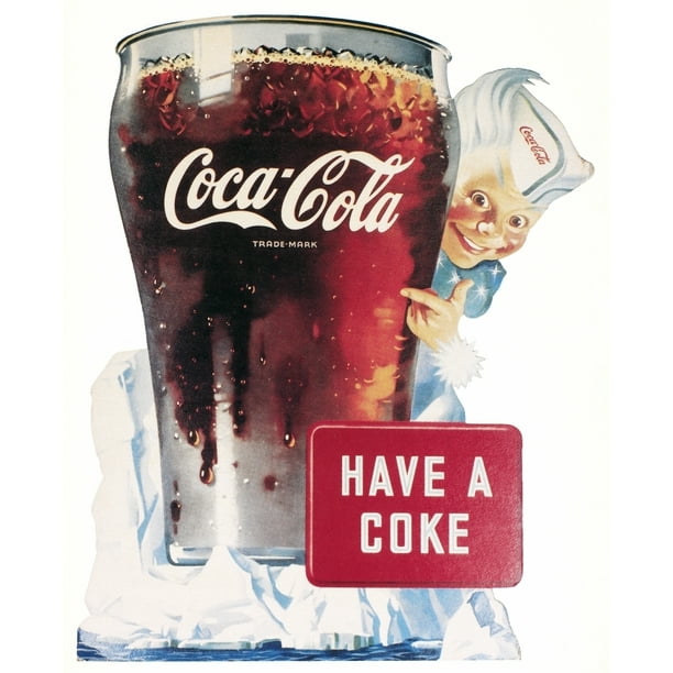 Coca-Cola Ad 1945 Na Coca-Cola Cutout Advertisement ...
