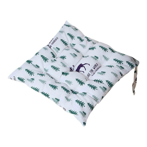 Lilgiuy Floor Sitting Cushions, Floral Printed Square Large Seating Pillows, Lightweight Super Soft Floor Pillows, Flexible Thickened Floor Cushion for Balcony Chair, Couch, 15.7"x15.7"