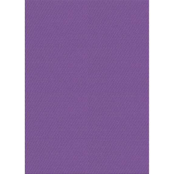 Ahgly Company Indoor Rectangle Patterned Bright Purple Novelty Area Rugs, 3' x 5'