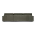thumbnail image 4 of GTR Leather Vancouver Upholstered Chaise Sectional in Portofino Cavalla, RAF, 4 of 5