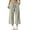 Yellow, variant on Tqcoqu Women's Dstring Elastic Waist Straight Cropped Jeans,Pull On Loose Fit Denim Capri Pants with Side Pockets,Black Women's XS-XXL