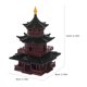 thumbnail image 4 of Figura de pagoda en miniatura: Estatua de pagoda para jardín zen asiático, accesorios de jardín de hadas para decoración de jardín zen, decoración asiática del hogar., 4 of 8