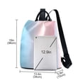 thumbnail image 3 of FORMRS Women's Travel Backpack Purse Anti-Theft Hidden Pockets Casual Shoulder Bag, Light Pink Gradient, 3 of 7