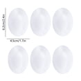 thumbnail image 3 of Wooden Fake Eggs 6 Pcs White Wooden Eggs Wooden Eggs Suitable For Easter Painting Handicrafts Home Decoration, 3 of 6