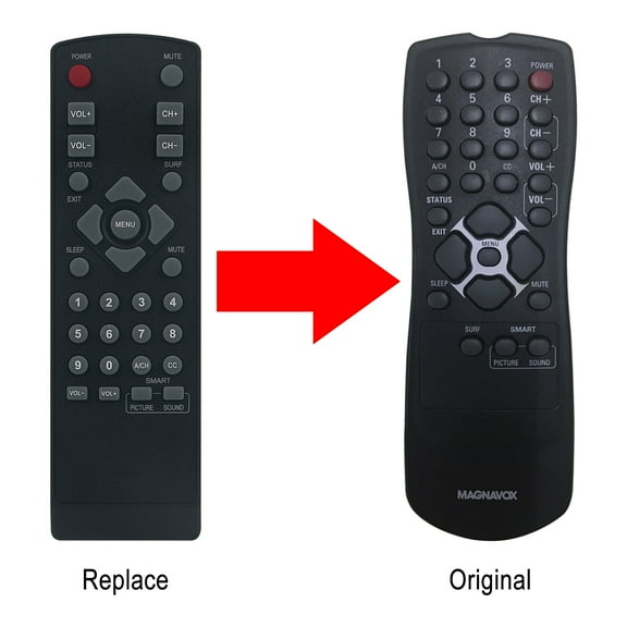 New replace remote control fit for Magnavox RC1112813/17 RC111281317 TV