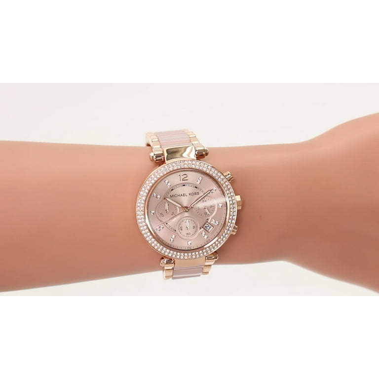 Michael Kors MK5896 Women's Parker Round Wrist Watch with