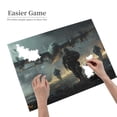 thumbnail image 2 of 500 Piece Epic Battle Scene Jigsaw Puzzle For Adults – Gripping Military Action Artwork, Challenging Wooden Puzzle For Focus & Stress Relief, Ideal Gift For Fans, 2 of 7