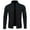 Black, variant on WREESH Fashion Jacket Men'S Long Zipper Sweater Sleeve Sweater Coat Men Long Sleeve Hoodless Casual Outwear Jackets Black