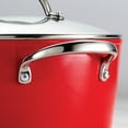 thumbnail image 2 of Tramontina 10 Piece Aluminum Ceramic Nonstick Induction Ready Cookware Set - Red, 2 of 14