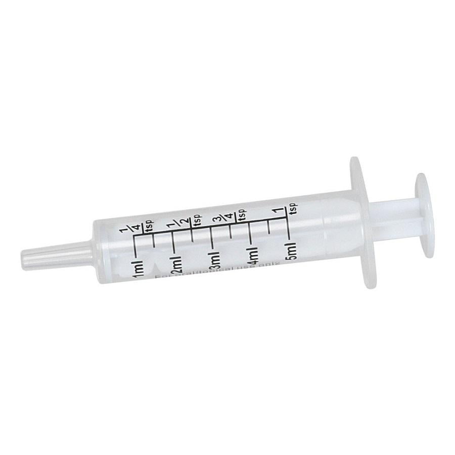 Apothecary Oral Syringes, 5 mL, 50 Count