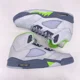 thumbnail image 4 of Ni - ke Size 10.5 - Jordan 5 Retro Green Bean, 4 of 5
