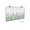 White Light Green Emerald Green, variant on Large Induction Cooktop Protector Mat Spring Gray Eucalyptus Stove Top Covers for Electric Stove, Summer Botanical Leaf Country Decorative Stove Burner Cover Mats, Glass Top Stove Cover