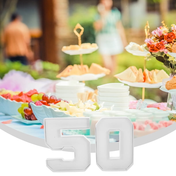 unbranded 2Ud Contenedores De Cartón Rellenables Para Dulces Con Números Para Eventos Y Celebraciones