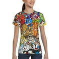 thumbnail image 4 of Cuphead Game Youth Unisex T-Shirt Crewneck Short Sleeve Double-Sided Print Tee Shirts Top For Boys Girls Kid Teen X-Small, 4 of 6