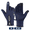 Blue, variant on Outdoor Cold and Windproof Sports Gloves, Cold Touch Screen Anti-Slip Waterproof Windproof Suitable for Cycling and Skiing, Solo Travel, Winter Warm Gloves for Men and Women(Black L)