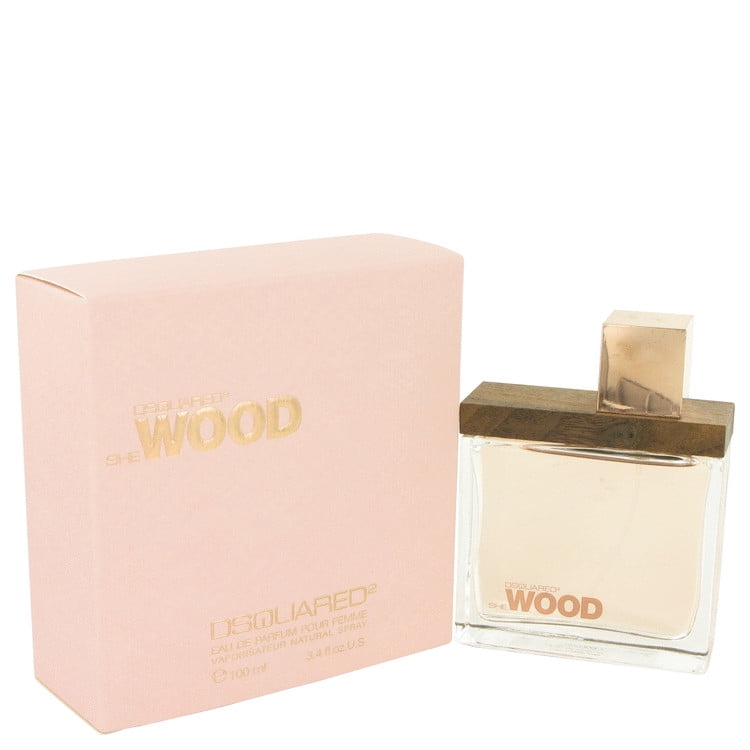 Jumping jack cafe Gevangenisstraf Dsquared2 She Wood Eau De Parfum Spray for Women 3.4 oz - Walmart.com