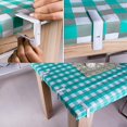 thumbnail image 4 of Set Of 4 White Plastic Tablecloth Clamps With High Tension Adjustable,thickness Approx.4.5cm,clamp,5.8x5.8x1.5cm, 4 of 5