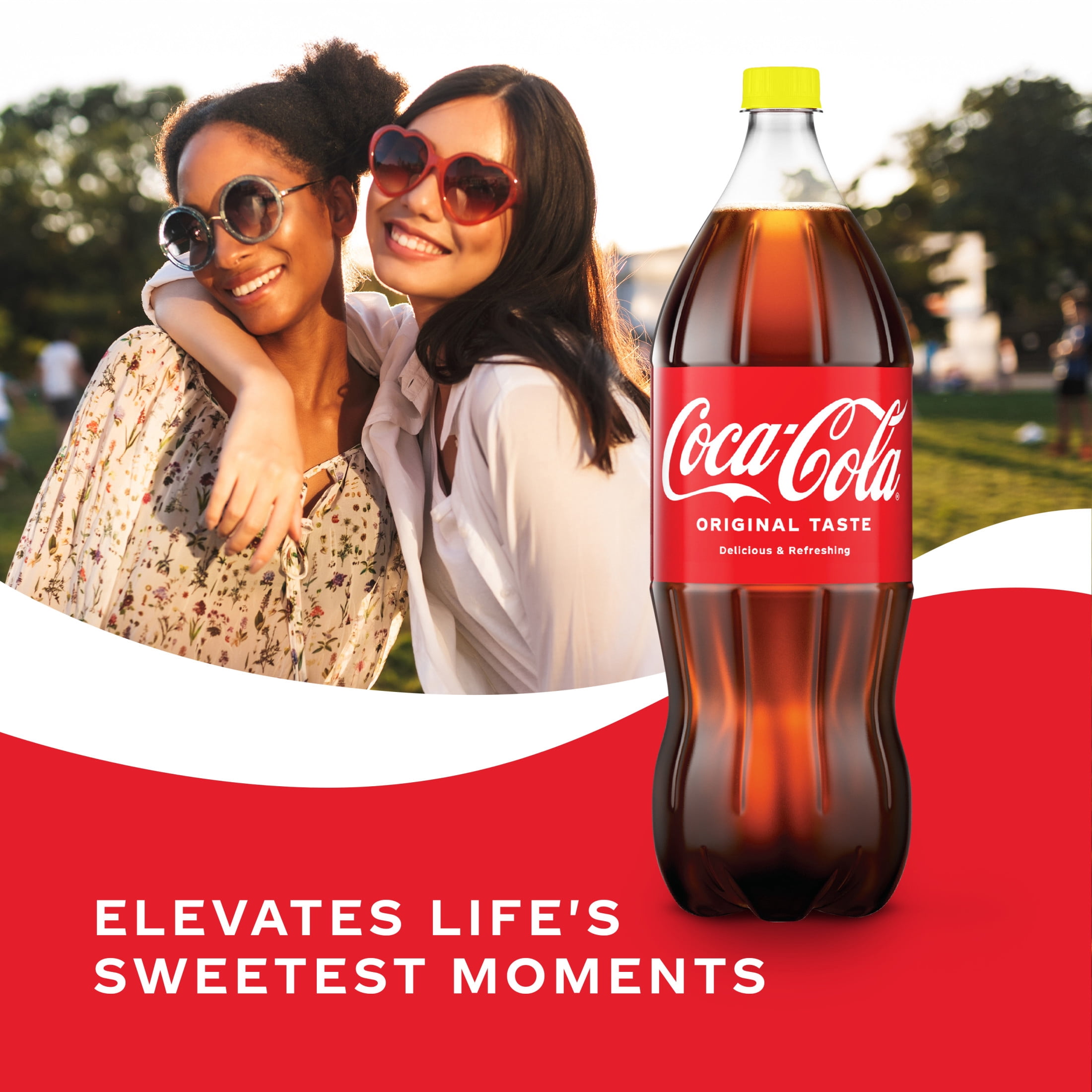 Coca-Cola Soda Soft Drink Kosher, 2 Liters