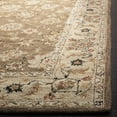 thumbnail image 5 of SAFAVIEH Chelsea Kaeden Floral Wool Area Rug, Brown/Ivory, 5'6" x 5'6" Round, 5 of 8
