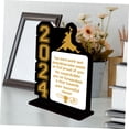 thumbnail image 4 of Mobutofu 1Pcs Graduation Signature Sign Rectangular Wood Table Centerpiece for Party Hosts 11.8x5.8x1.6in, 4 of 8