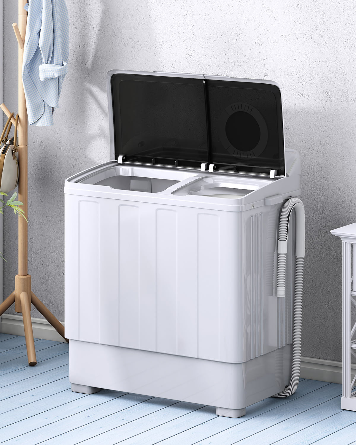  TABU 28lbs Portable Washing Machine with Drain Pump