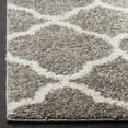 thumbnail image 3 of SAFAVIEH New York Shag Collection SG168C Grey / Ivory Rug, 3 of 6