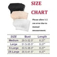 thumbnail image 3 of KingShop 3PCS Women Crop Tops Tube Top Lace Tube Top Bra Bras Crop Tops Bandeau Strapless Bras Seamless Stretchy Chest Wrap, 3 of 7