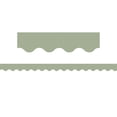 thumbnail image 3 of Teacher Created Resources Sage Green Scalloped Border Trim, 35 Feet Per Pack, 6 Packs, 3 of 4
