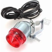12V 6W Friction Generator Dynamo Headlight Tail Light Kit for Bicycle Motorized Bike